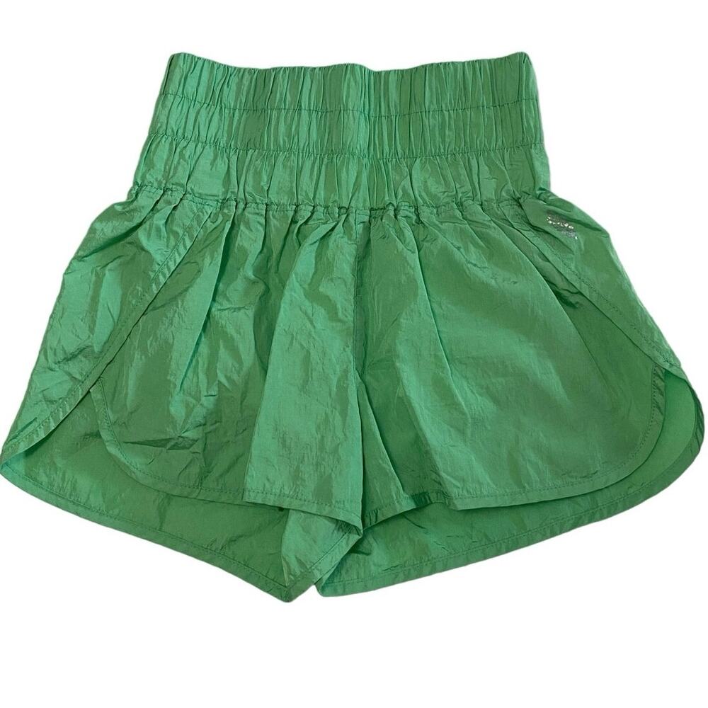 Free People Green Athletic Shorts